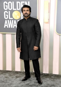  Ram Charan at Golden Globes Awards  title=